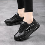 Damen Sportliche Sneakers mit dämpfendem Luftpolstersystem und atmungsaktiver Oberfläche