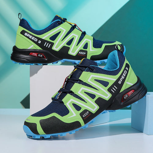 Damen Trailrunning-Schuhe mit strapazierfähigem Obermaterial und rutschfester Sohle R&B