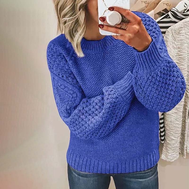 R&B | Pullover - Damen Winter Freizeit Strickpullover