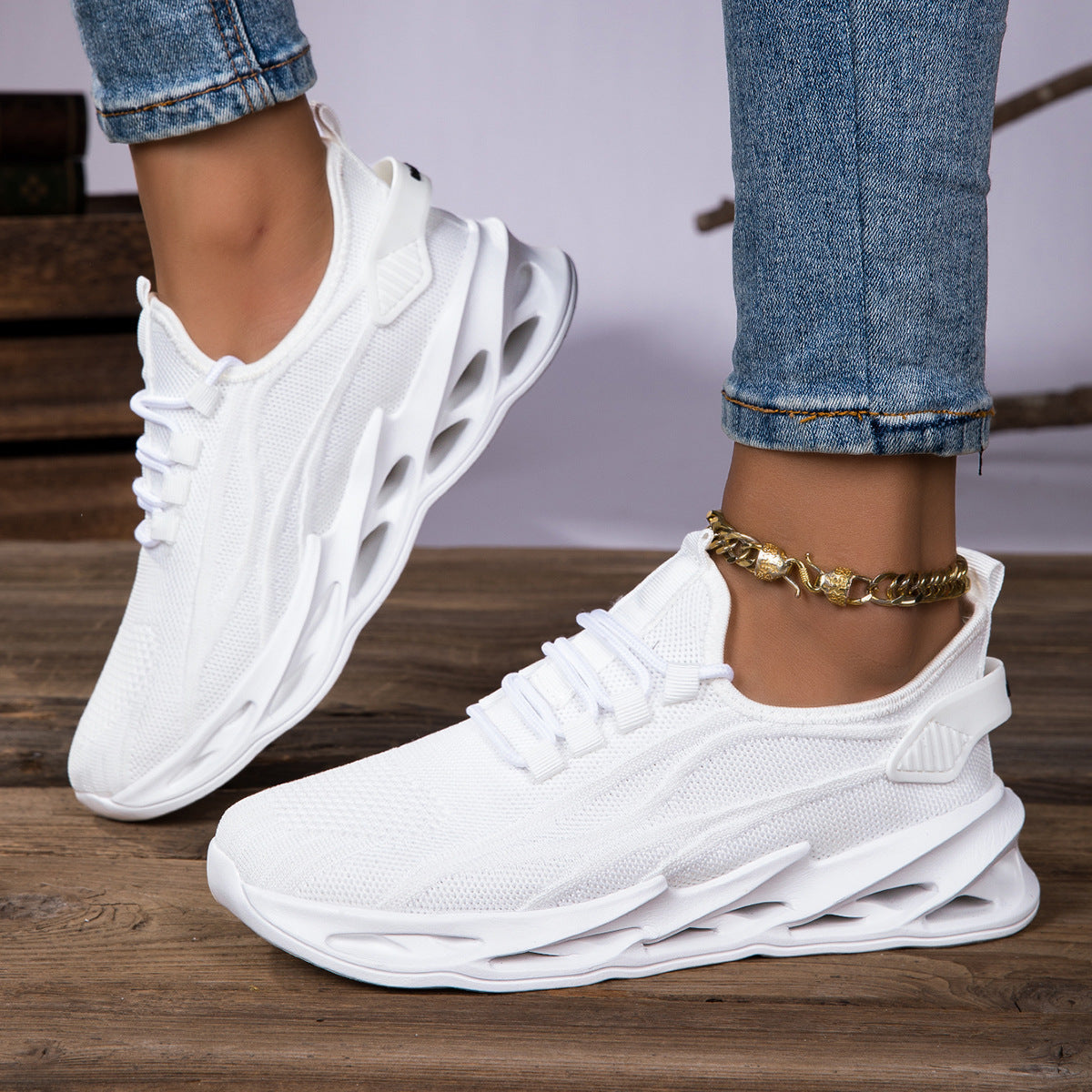 Damen Sportliche Lauf-Sneaker mit innovativer Dämpfungstechnologie