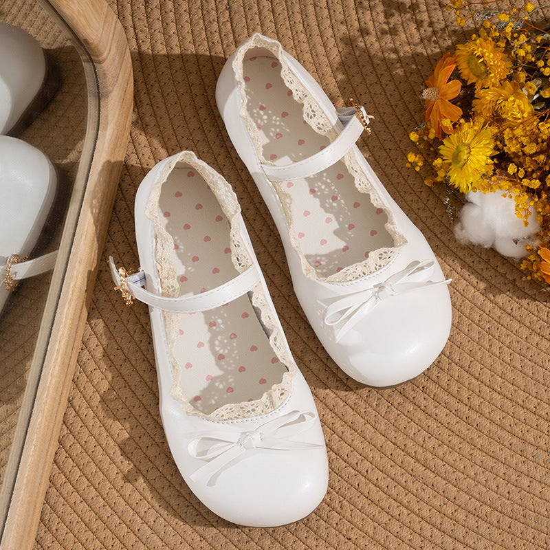 Damen Ballerina-Schuhe mit eleganter Riemchen-Detail und bequemer Sohle R&B