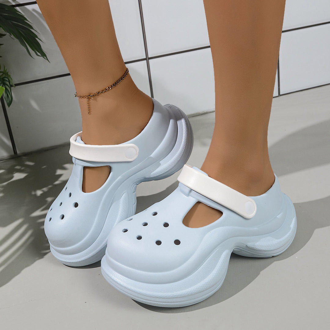 Damen Hochwertige Clogs mit ergonomischem Design und verstellbarem Riemen R&B