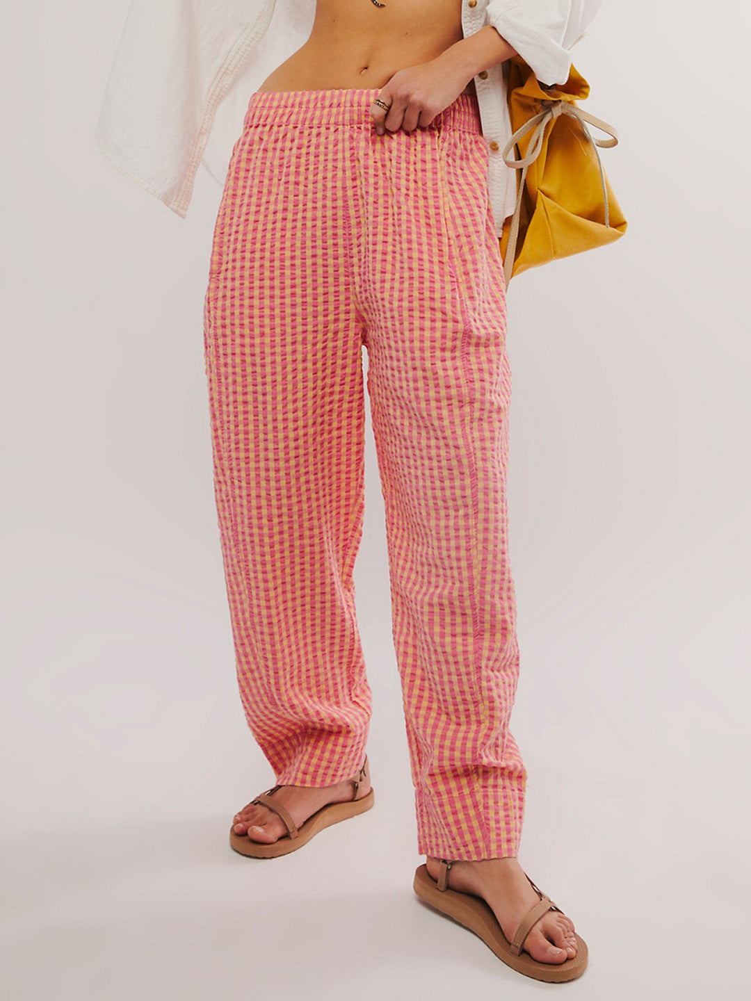 Damen Karierte Freizeithose R&B