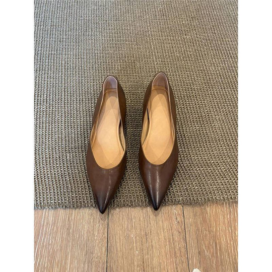 Damen elegante spitze Ballerinas R&B