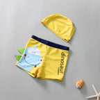 Jungen Schwimmshorts mit Dinosaurier-Motiv R&B