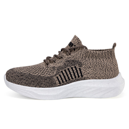 Damen Sportliche High-Top Sneakers mit atmungsaktivem Netz-Obermaterial R&B