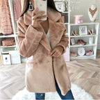 Damen Kuschelige Teddyjacke R&B