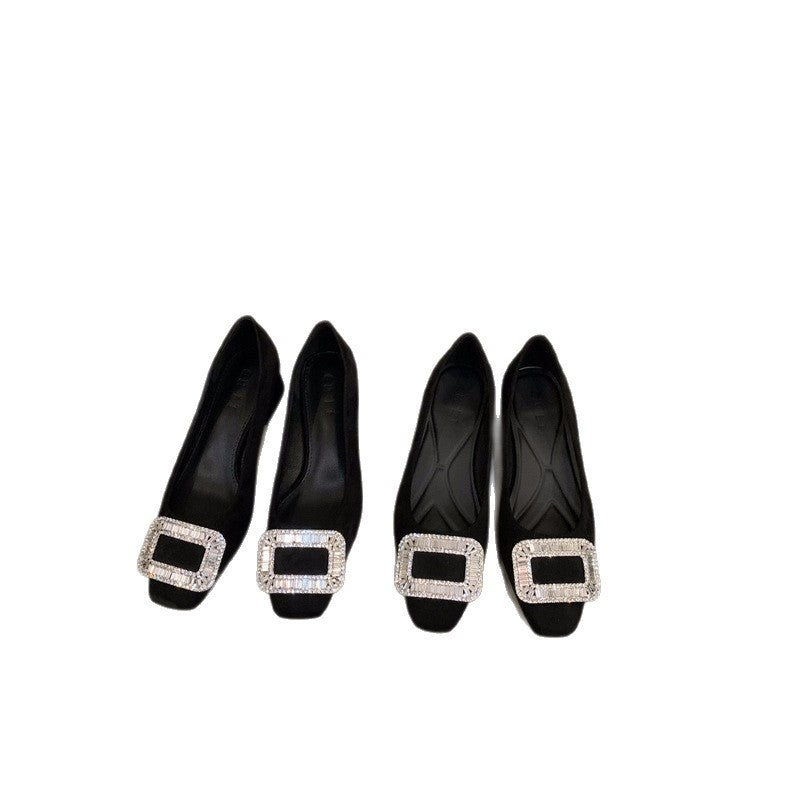 Damen elegante Pumps mit Glitzerakzenten R&B