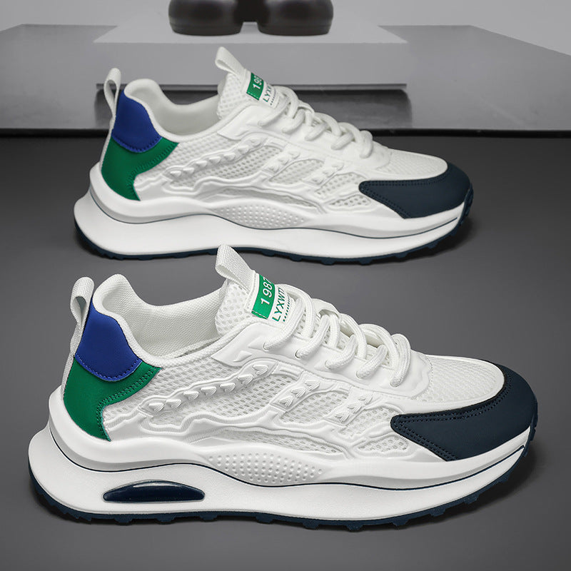Damen Sportliche Sneakers mit atmungsaktiver Mesh-Konstruktion und stoßdämpfender Sohle R&B
