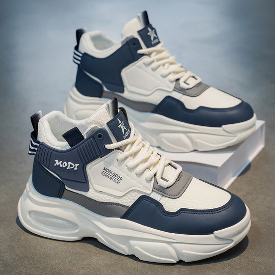 Damen Sportliche Chunky Sneakers mit atmungsaktiven Mesh-Elementen und gepolsterter Laufsohle R&B
