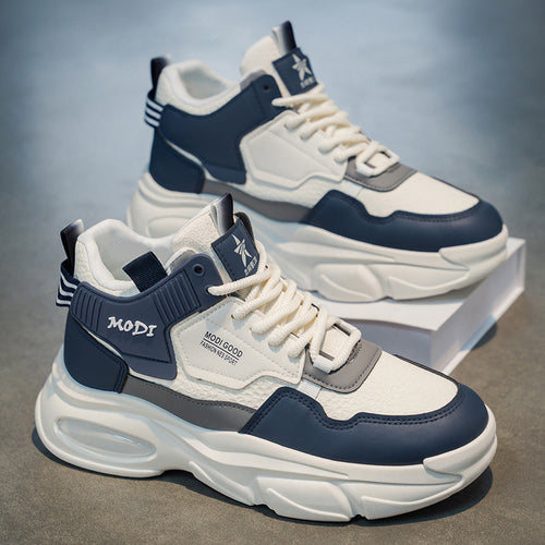 Damen Sportliche Chunky Sneakers mit atmungsaktiven Mesh-Elementen und gepolsterter Laufsohle R&B