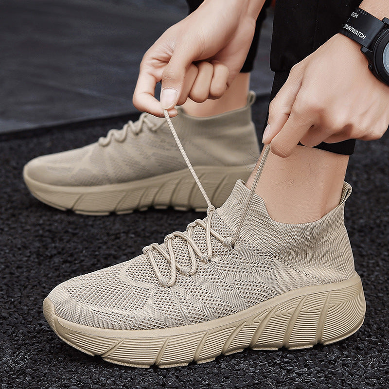 Damen Atmungsaktive Hochleistungssneaker mit flexiblem Strickdesign R&B