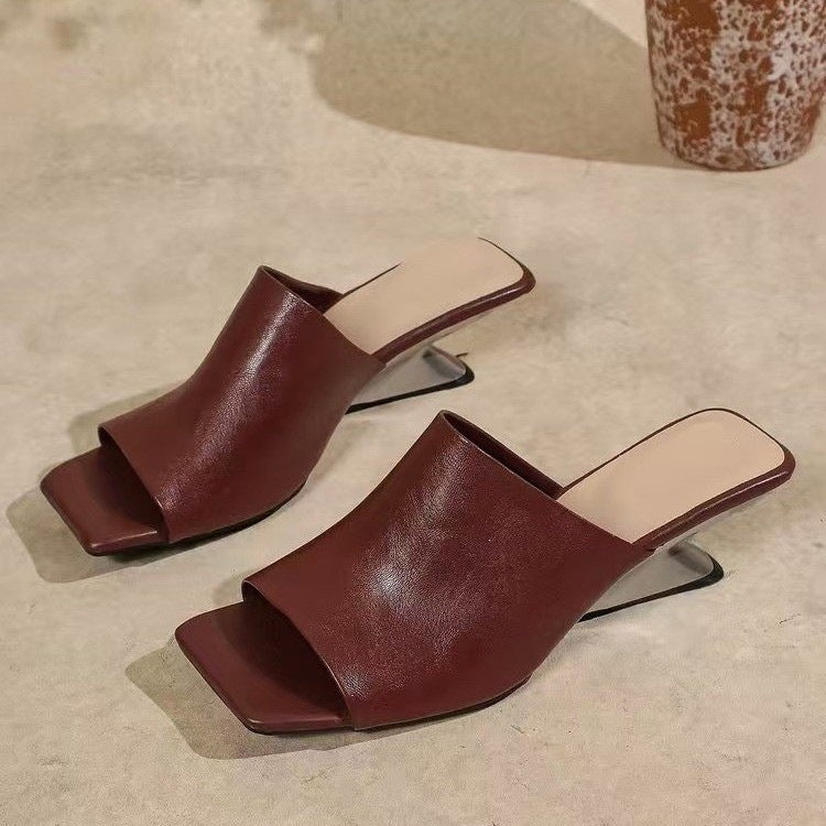Damen elegante Mules mit hohem Komfort und modischem Design R&B