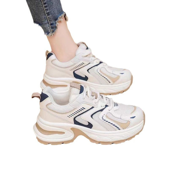 Damen modische Sneakers mit reflektierendem Obermaterial und innovativer Dämpfung R&B