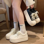 Damen Chunky Plattform Sneakers mit hohem Tragekomfort und modischem Design