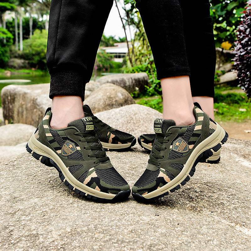 Damen Outdoor-Trainingsschuhe mit rutschfester Sohle und atmungsaktivem Obermaterial