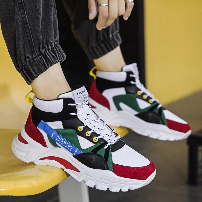 Damen Hohe Sneakers mit innovativem Dämpfungssystem und strapazierfähigem Obermaterial R&B