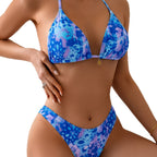 Damen Triangel-Bikini mit trendigem Wickelrock