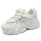 Damen Sportliche Chunky Sneakers mit atmungsaktivem Obermaterial und rutschfester Sohle R&B