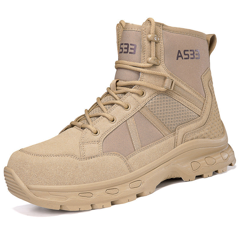Herren High-Performance Trekkingstiefel mit atmungsaktiver Mesh-Oberfläche R&B