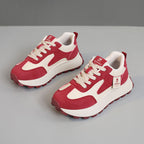 Damen Sportliche Chunky Sneakers mit dämpfender Laufsohle und strapazierfähigem Obermaterial R&B
