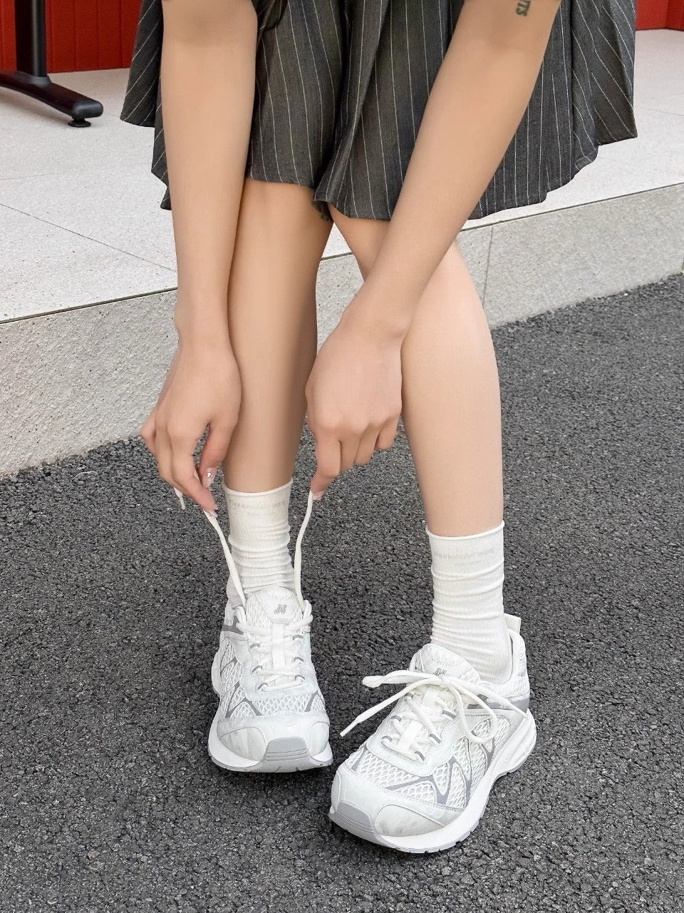 Damen Komfortable Lauf-Sneaker mit atmungsaktivem Obermaterial R&B