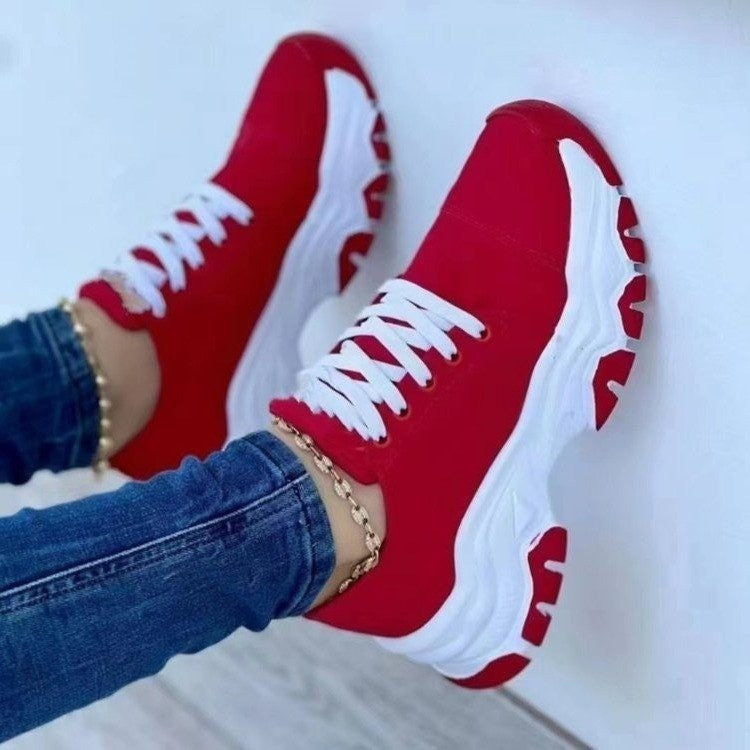 Damen Sportliche Lauf-Sneaker mit dämpfender Sohle und bequemem Obermaterial R&B