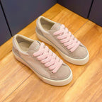 Damen Komfortable Sneakers mit modischen Schnürsenkeln von R&B