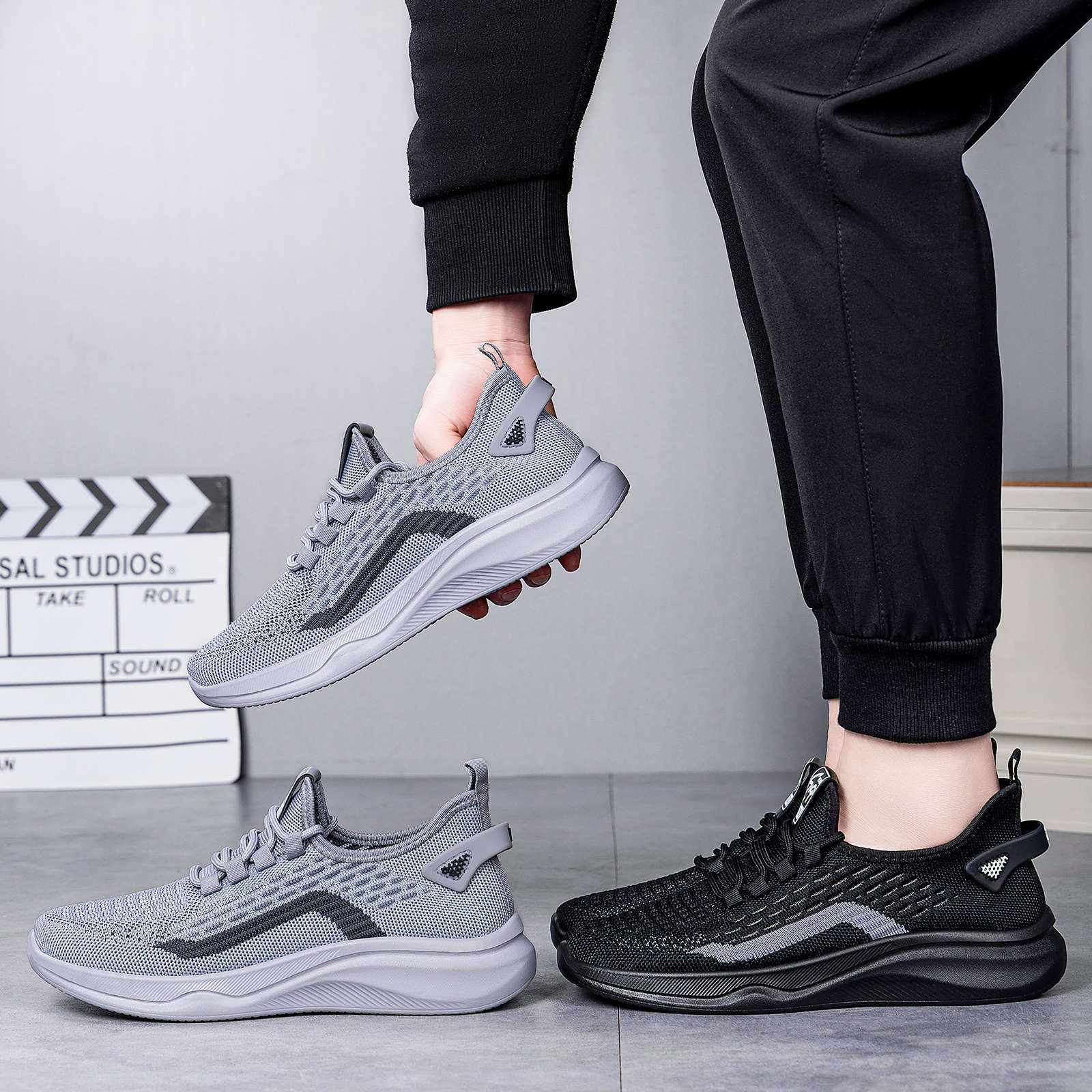 Damen Sportliche Laufschuhe mit atmungsaktivem Obermaterial und dämpfender Sohle R&B