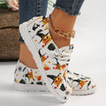 Kreative Schuhe Halloween Druck R&B