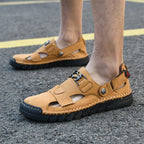 Herren Atmungsaktive Sandalen mit praktischem Klettverschluss R&B