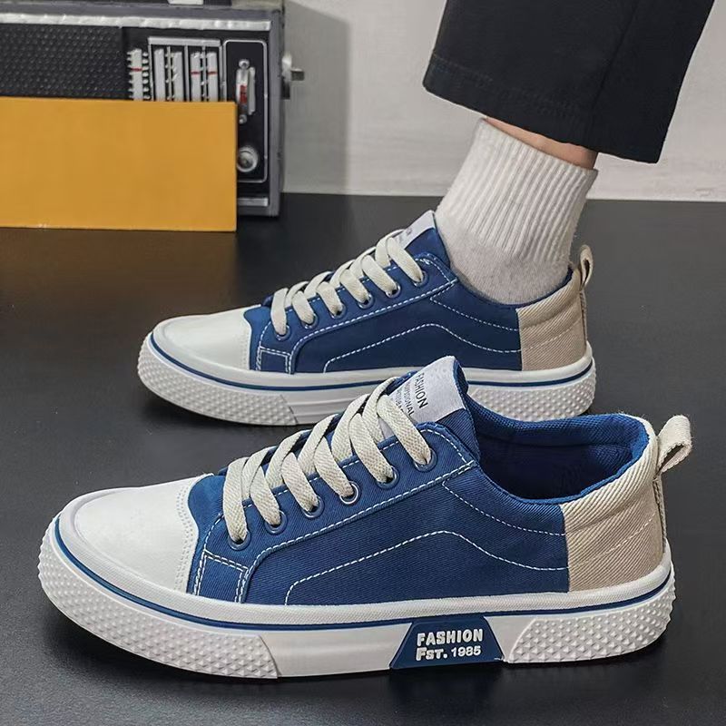Damen modische Sneakers mit kontrastierenden Einsätzen R&B