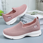 Damen Bequeme Slip-On Sneakers mit atmungsaktivem Obermaterial R&B