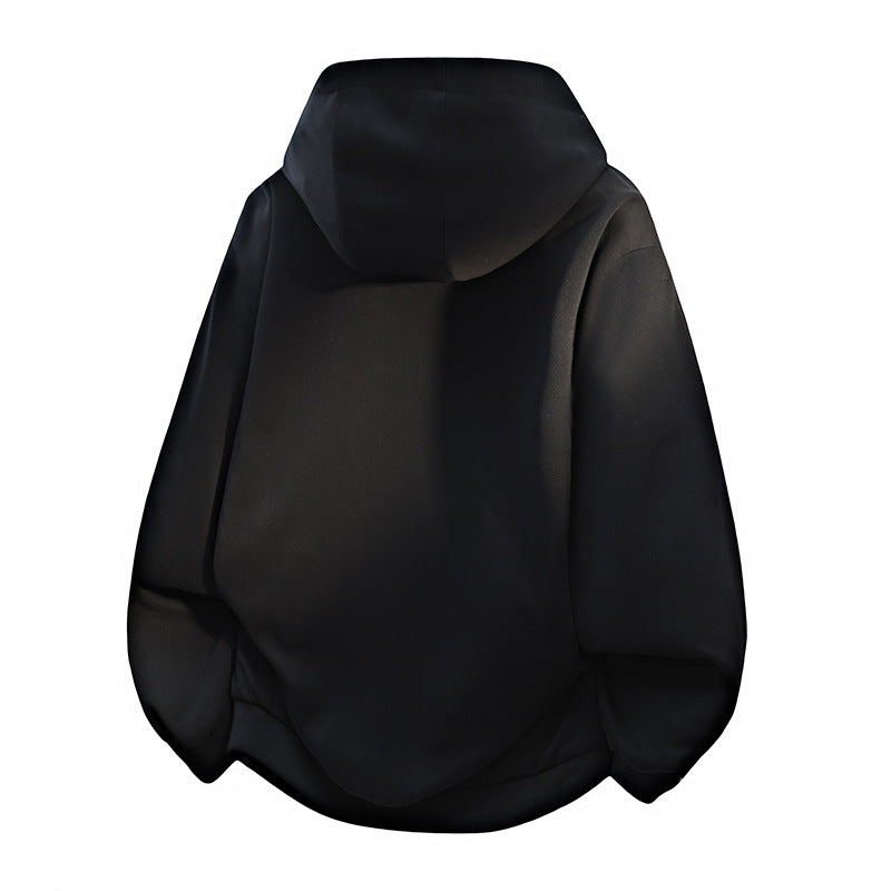 Damen Oversized Kapuzenjacke mit doppeltem Fleecefutter und seitlichen Taschen R&B