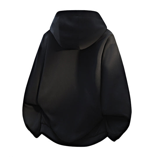 Damen Oversized Kapuzenjacke mit doppeltem Fleecefutter und seitlichen Taschen R&B