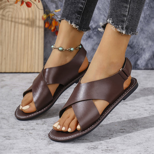 Damen Riemensandalen mit verstellbarem Riemendesign R&B