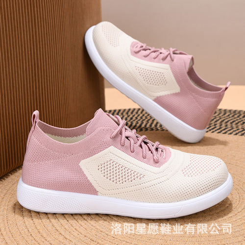 Damen hochwertige Fitness-Sneaker mit atmungsaktivem Obermaterial R&B