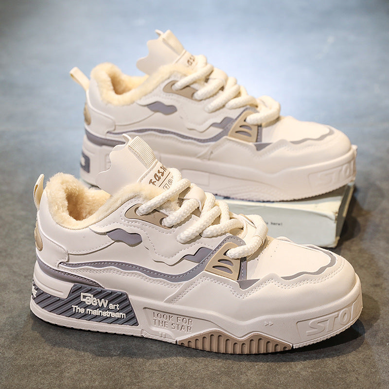 Damen Komfortable Sneaker mit warmem Innenfutter und rutschfester Sohle R&B