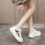 Damen Sportliche Komfort-Sneaker mit rutschfestem Profil und atmungsaktiver Obermaterialstruktur R&B