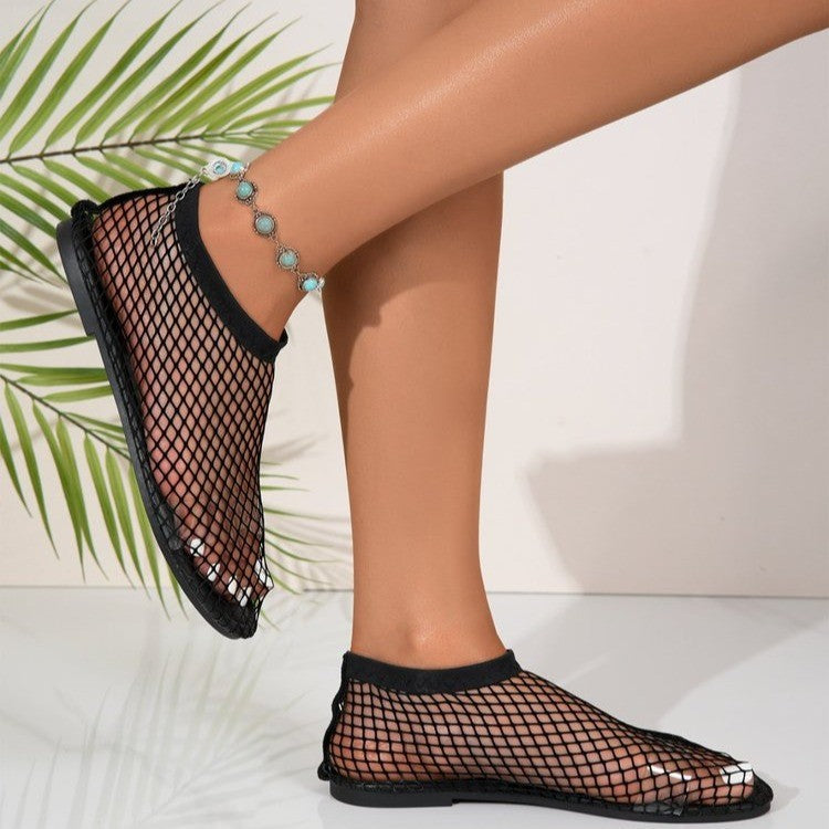 Damen Netzsandaletten R&B