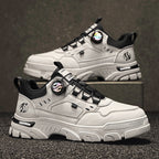 Damen Modische Sneakers mit atmungsaktiver Oberflächenstruktur und dämpfender Sohle R&B