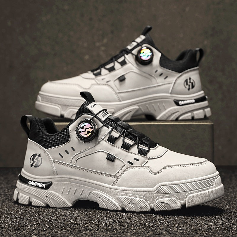 Damen Modische Sneakers mit atmungsaktiver Oberflächenstruktur und dämpfender Sohle R&B