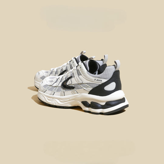 Damen Bequeme Sport-Sneaker mit atmungsaktiver Mesh-Oberfläche und dämpfender Sohle R&B