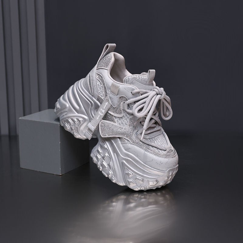Damen Sportliche Chunky Sneakers R&B