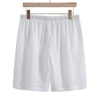 Damen Freizeitanzug mit kurzen Ärmeln und elastischen Shorts