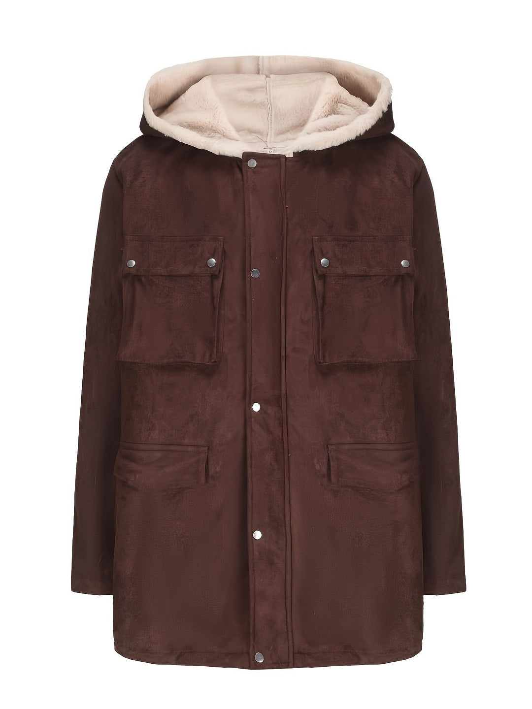 Damen Wickeljacke mit kuscheligem Innenfutter R&B