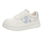 Damen Sportliche Sneaker mit bequemer Plateausohle und atmungsaktiver Obermaterialstruktur R&B