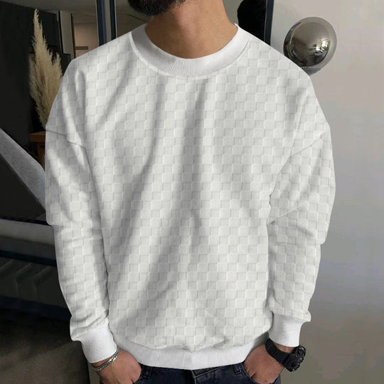 Herren Modischer Sweatshirt mit strukturiertem Design R&B