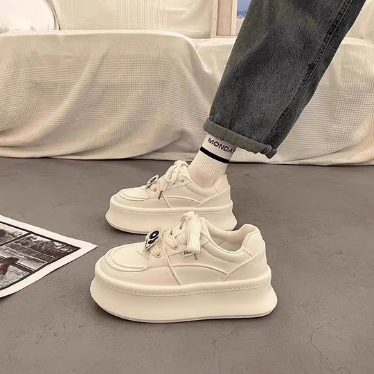Damen Modische Plateau Sneakers mit innovative Dämpfungstechnologie R&B