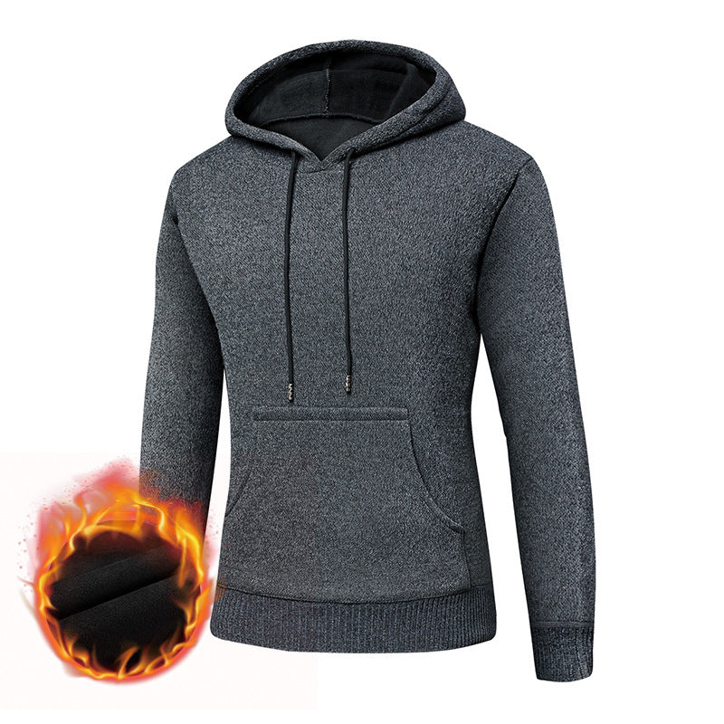 Herren bequemer Kapuzenpullover aus thermoregulierendem Material